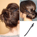 Retro wooden carved hair sticks - elegant hair accessories in 8 styles