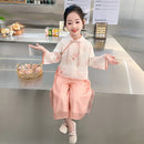 Girls Hanfu Two-Piece Set Traditional Chinese Fashion