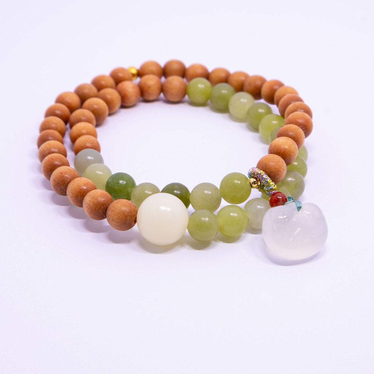 Retro Round Bead Bracelet for Women New Chinese Style Fashion Jewelry Gift