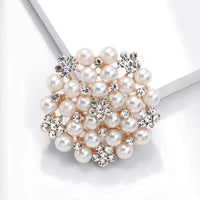 Pearl Flower Brooch