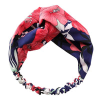 Chiffon Floral Print Headband