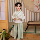 Boys Hanfu Two Piece Set Traditional Chinese Outfit