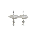 Floral Earring Hooks Mori Style Tie Earrings Fashion Jewelry for Women Girls