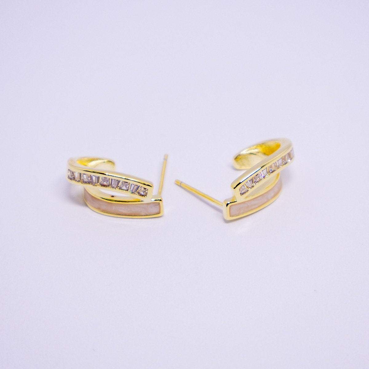 High Sense Stud Earrings Fashionable Jewelry for Women Elegant Design Ladies