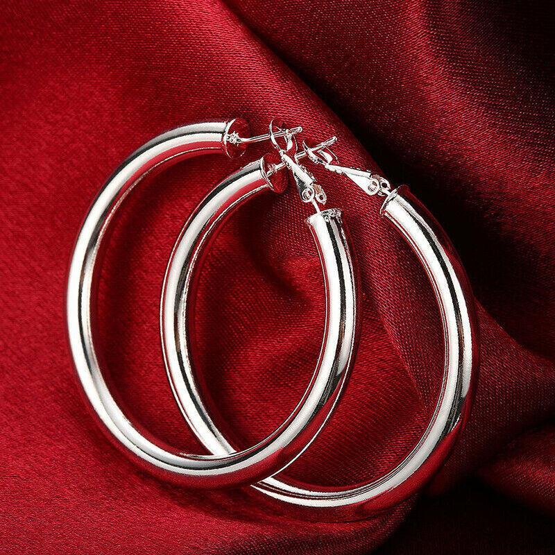 Classic Round Hoop Earrings