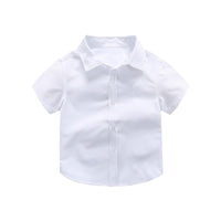  Classic White Summer Shirts for Kids - Perfect School Uniform