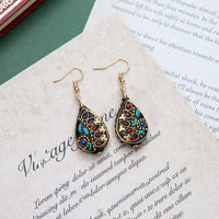 Retro Ethnic Style Earrings Fashion Jewelry for Women Bohemian Accessories Gift