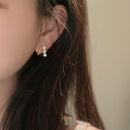 Small Simple Geometric Pattern Stud Earrings for Girls Stylish Everyday Jewelry