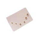 Compact Women Geometric Stud Earrings Fashion Jewellery Set Women Girls