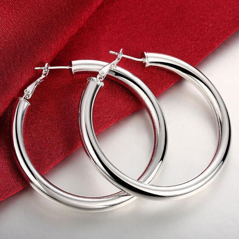 Classic Round Hoop Earrings