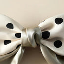 Polka Dot Bow Hair Clips