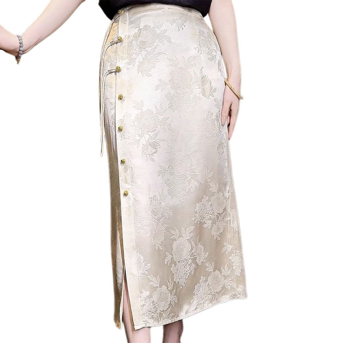 Cheongsam Element Overskirt Chinese new style outfit