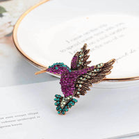 Vintage Hummingbird Brooch