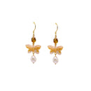 Butterfly Czech Bead Earrings Fashion Jewellery Women Elegant Trendy Gift