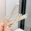 Pearl Flash Imitation Diamond Hairpin