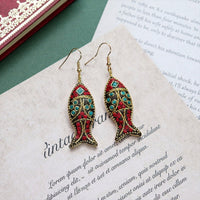 Retro Ethnic Style Earrings Fashion Jewelry for Women Bohemian Accessories Gift