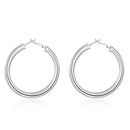 Classic Round Hoop Earrings