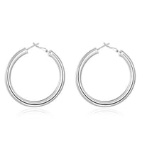 Classic Round Hoop Earrings