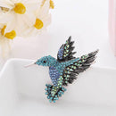 Vintage Hummingbird Brooch