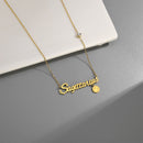 Twelve Zodiac Constellation Necklace Fashion Horoscope Star Sign Jewelry