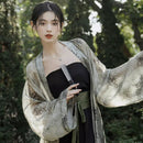 New Chinese Song-style Hanfu Women's Clothing Two Pcs Set