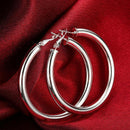 Classic Round Hoop Earrings