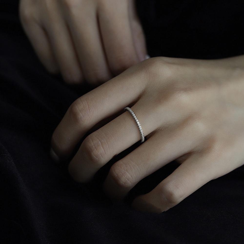 Women Simple Ring Minimalist Fashion Index Finger Band Jewelry for Everyday