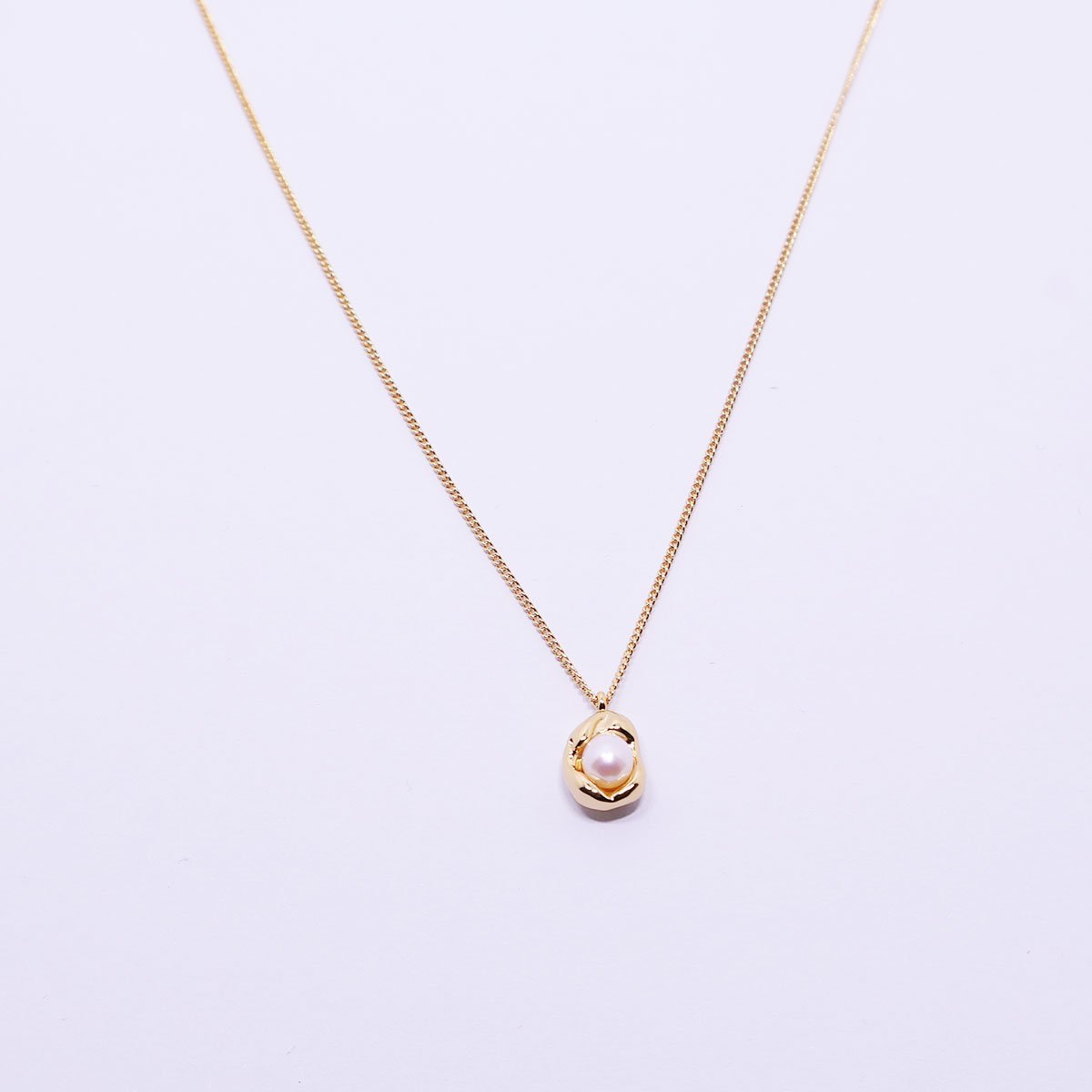 Elegant French Style Simple Pendant Necklace Women Trendy Fashion Jewelry Gift