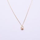 Elegant French Style Simple Pendant Necklace Women Trendy Fashion Jewelry Gift