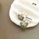 Chinese Butterfly Earrings Retro Jewelry Fashion Vintage Style Earrings