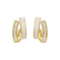 High Sense Stud Earrings Fashionable Jewelry for Women Elegant Design Ladies