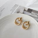 Simple Geometric Knot Earrings Fashion Jewelry for Women Elegant Accessories