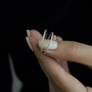 Women Simple Ring Minimalist Fashion Index Finger Band Jewelry for Everyday