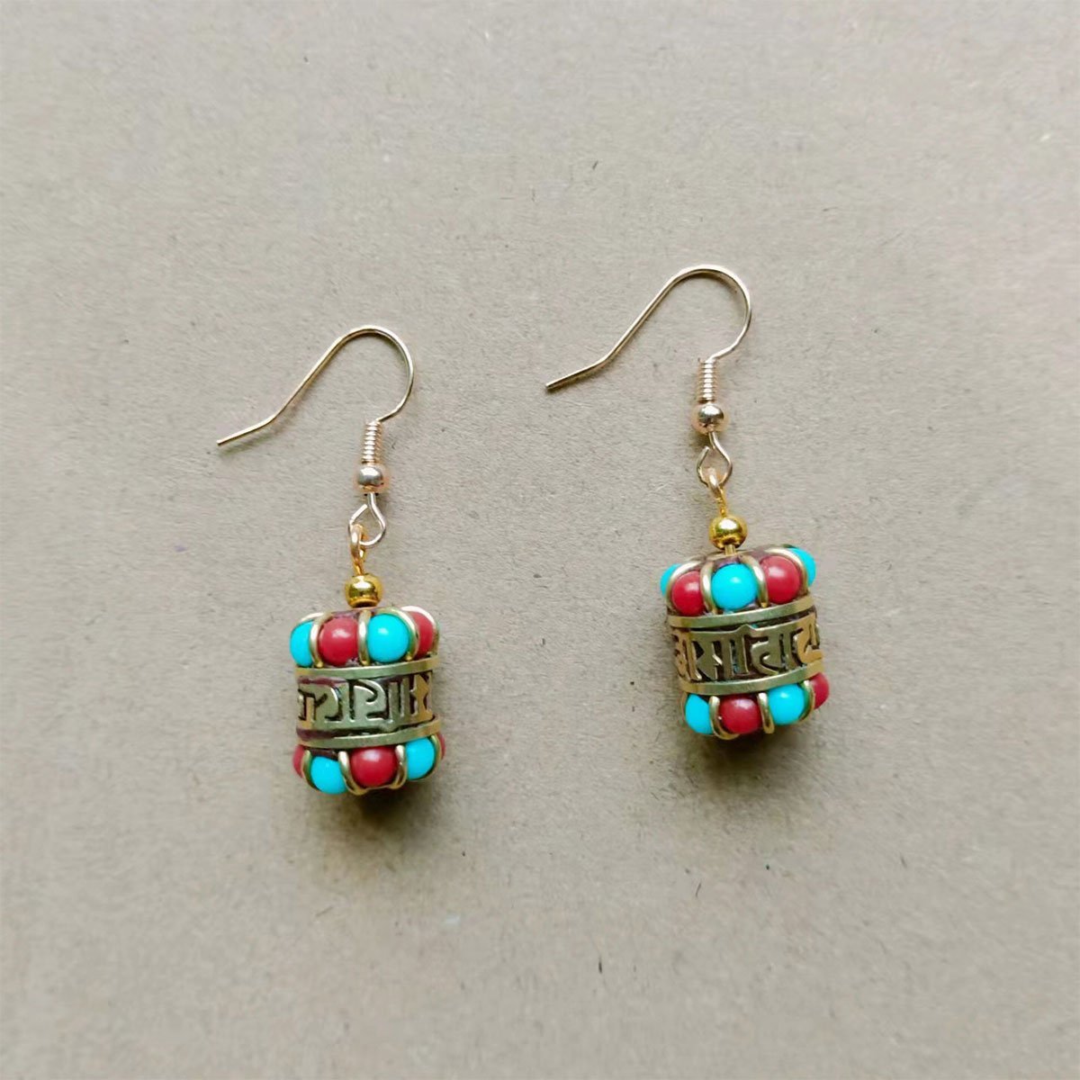 Retro Ethnic Style Earrings Fashion Jewelry for Women Bohemian Accessories Gift