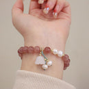 Natural Crystal Bracelet New Chinese Style Temperament Convallaria Jewelry Gift