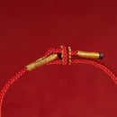 Hand-woven Knotted Red Rope