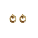 Simple Geometric Knot Earrings Fashion Jewelry for Women Elegant Accessories