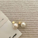 High-End Geometric Cotton Earrings Simple Versatile Fashion Niche Design Jewelry