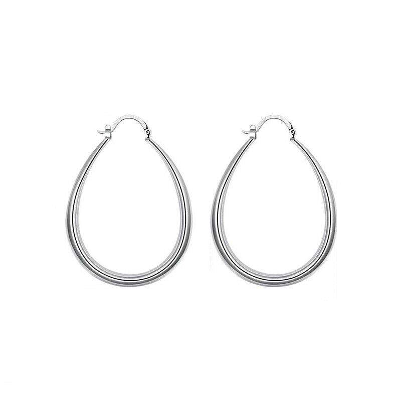 Classic Oval Euro-American Earrings