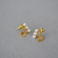 Small Simple Geometric Pattern Stud Earrings for Girls Stylish Everyday Jewelry