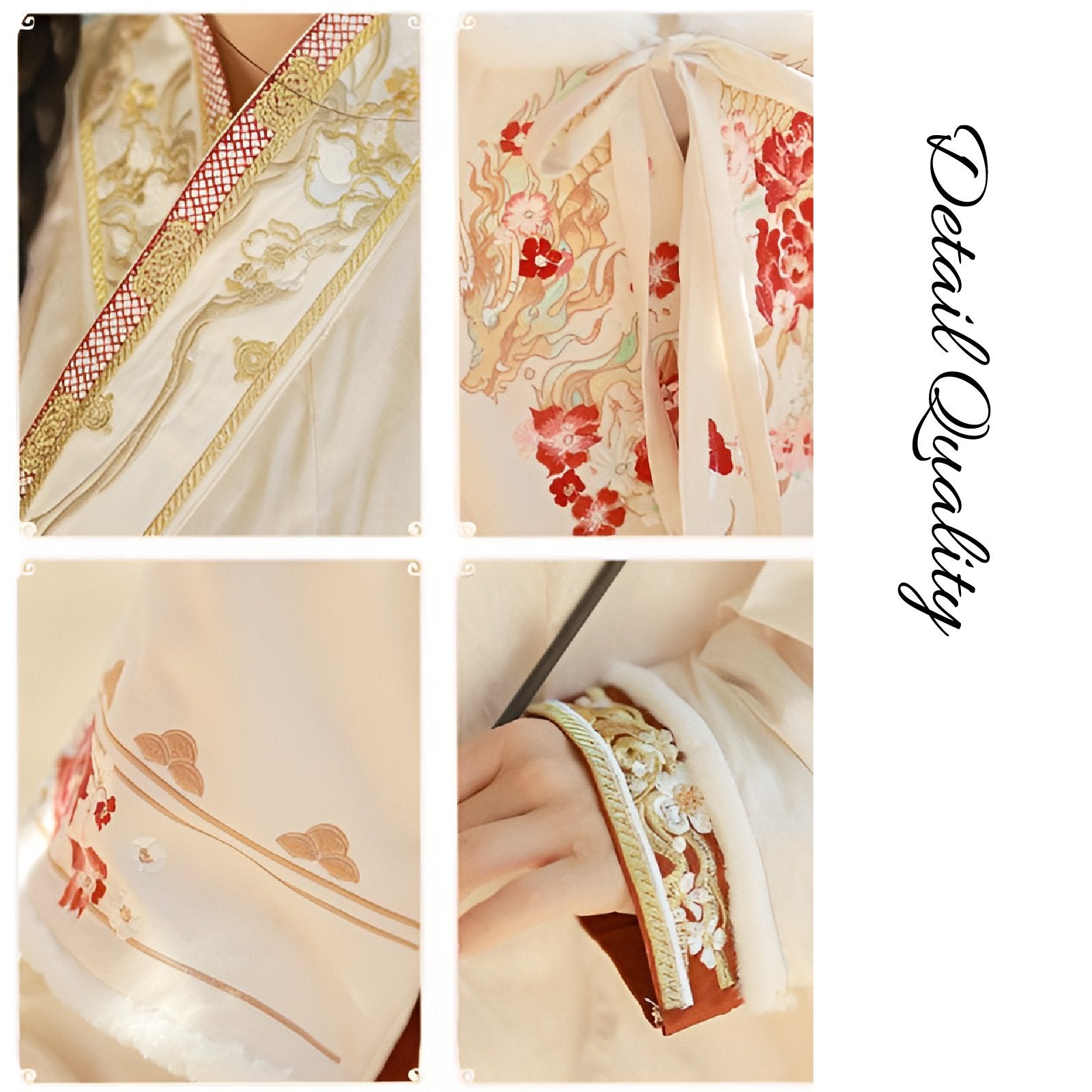 Autumn Ming-Style Hanfu Dress for Chinese New Year Clothes