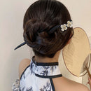 Chinese Style Epiphyllum Hairpin Hanfu Headdress Elegant Accessories Women