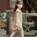 Girls Modern Cheongsam Traditional Chinese Dress