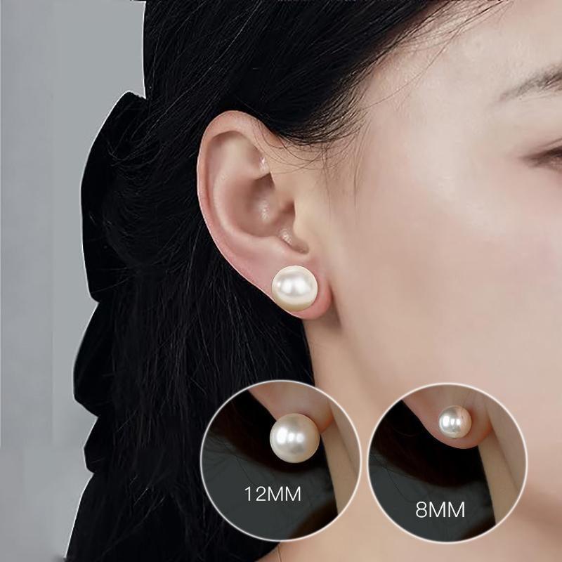 High-Grade Pearl Earrings for Women Stylish Jewelry Gift Classy Accessories