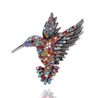 Vintage Hummingbird Brooch