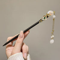 Traditional Chinese Style Moon Fringe Hairpin Women Hanfu Hair Accessories