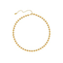 Gold Metal Sequin Necklace Fashion Jewellery Women Statement Chain Gifts