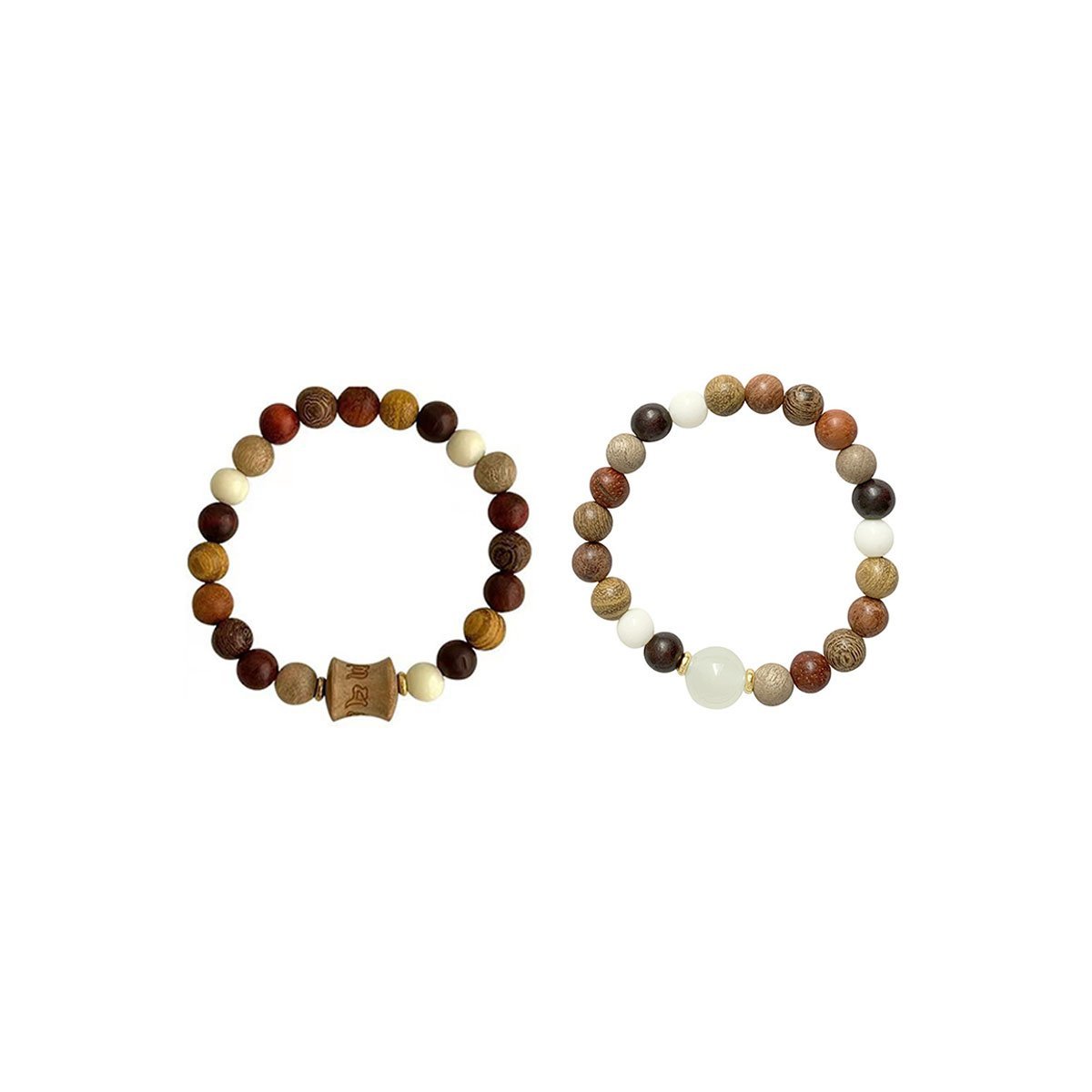 Elegant Wood Bracelet Crafted in New Chinese Style Sophisticated Accessory