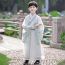 Children's Hanfu - traditional cultural clothing with scholarly motifs