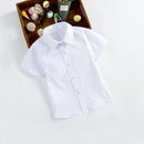  Classic White Summer Shirts for Kids - Perfect School Uniform